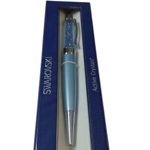 Swarovski Aquamarine Active Crystals USB Pen Model 1116960